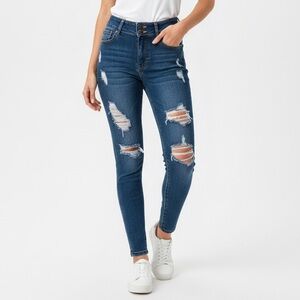 Blue Republic Distressed Blue Jeans